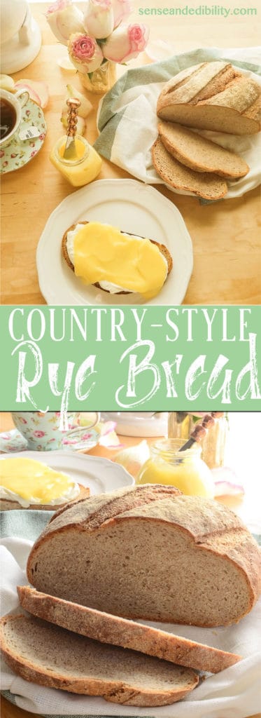 Sense&Edibility's Country-Stye Rye Bread