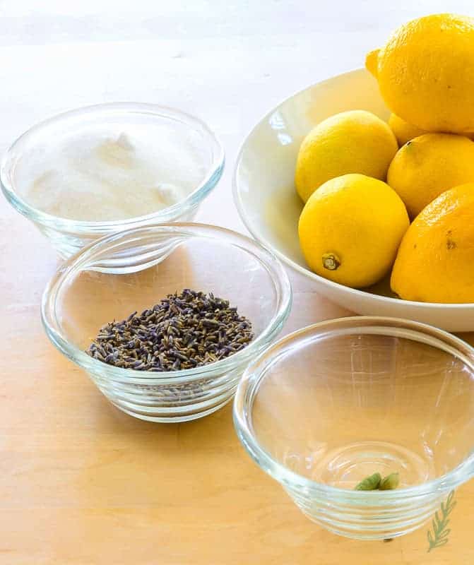 Sense & Edibility's Lavender-Cardamom Lemonade