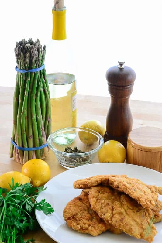 Sense & Edibility's Chicken Piccata with Asparagus