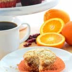 Sense & Edibility's Cran-Orange Muffins