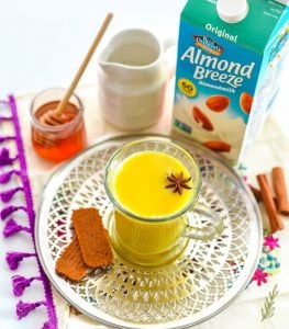 Sense & Edibility's Turmeric-Almond Milk Tea