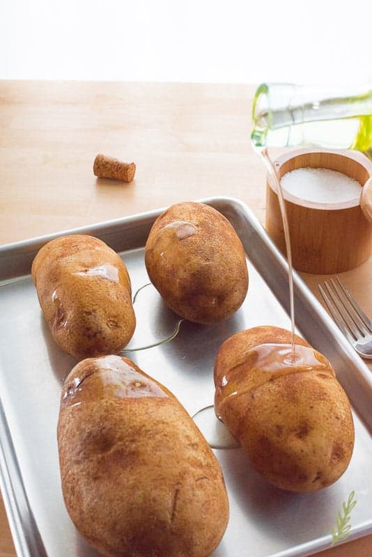 Sense & Edibility's Philly Cheesesteak Baked Potatoes
