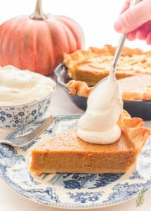 Sense & Edibility's Perfectly Easy Pumpkin Pie