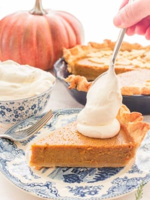 Sense & Edibility's Perfectly Easy Pumpkin Pie