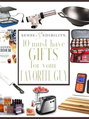 Sense & Edibility's 10 Kitchen Gifts for Guys