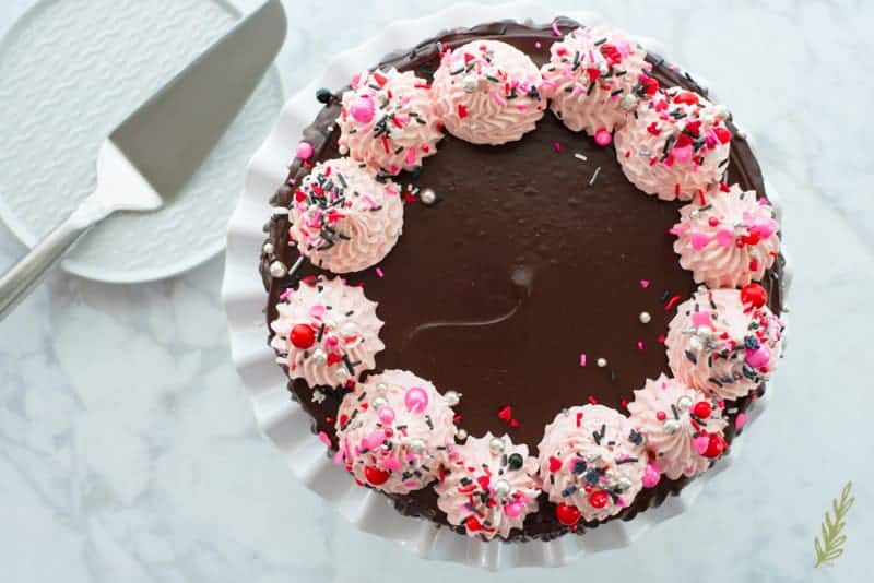 Sense & Edibility's Raspberry-Chocolate Ganache Torte