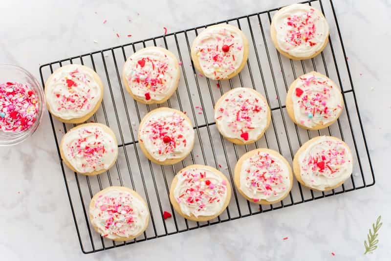 Soft Sugar Cookies with Cream Cheese Frosting - Sense & Edibility