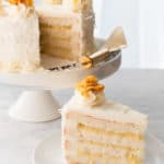 Sense & Edibility's Piña Colada Layer Cake