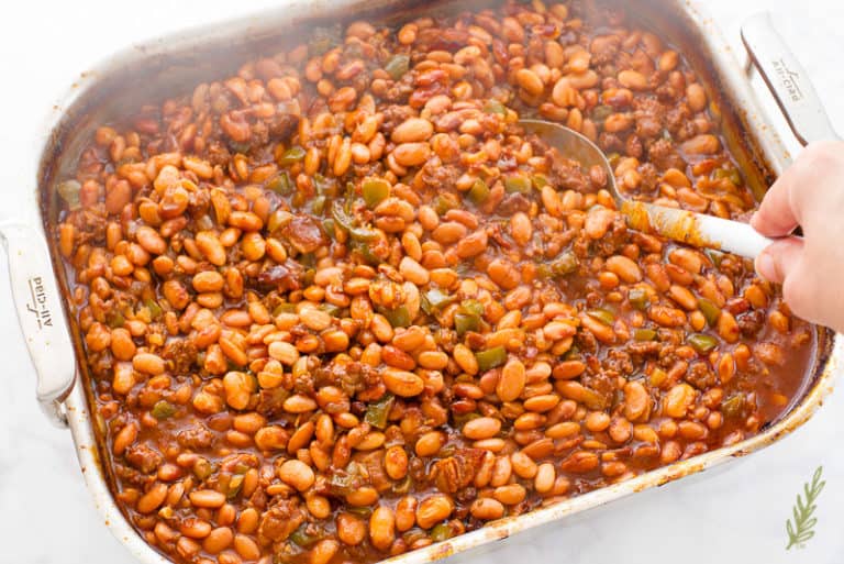 Texas Style Baked Pinto Beans Sense And Edibility