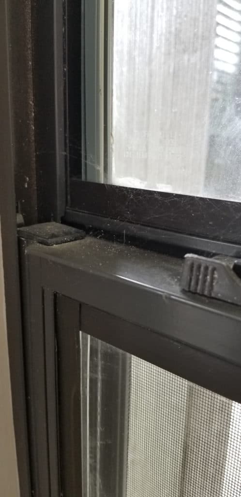 Cobwebs in our "new" San Antonio townhome