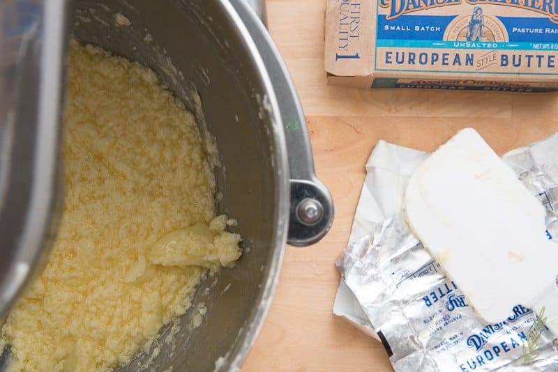 Combining the Mallorcas butter, sugar, and eggs may create a curdle mixture- that's okay