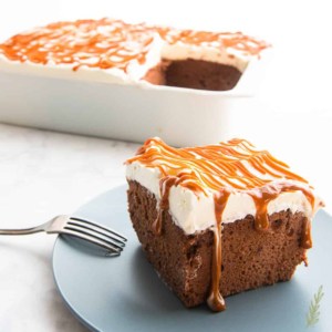 Take a bite of the chocolate tres leches cake