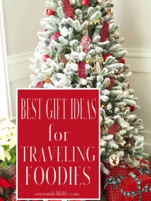 Best gifts for traveling foodies pin and lead