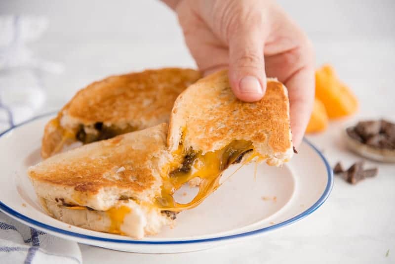 Grilled Cheese And Chocolate Sandwiches Sense Edibility