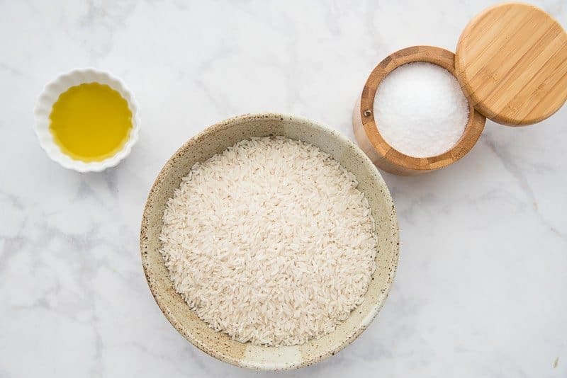 The three ingredient you need to make arroz blanco
