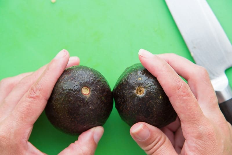 The best way to see if your avocado is still good is to look under the stem