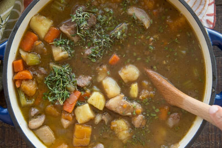 Harvest Pork Stew with Butternut Squash