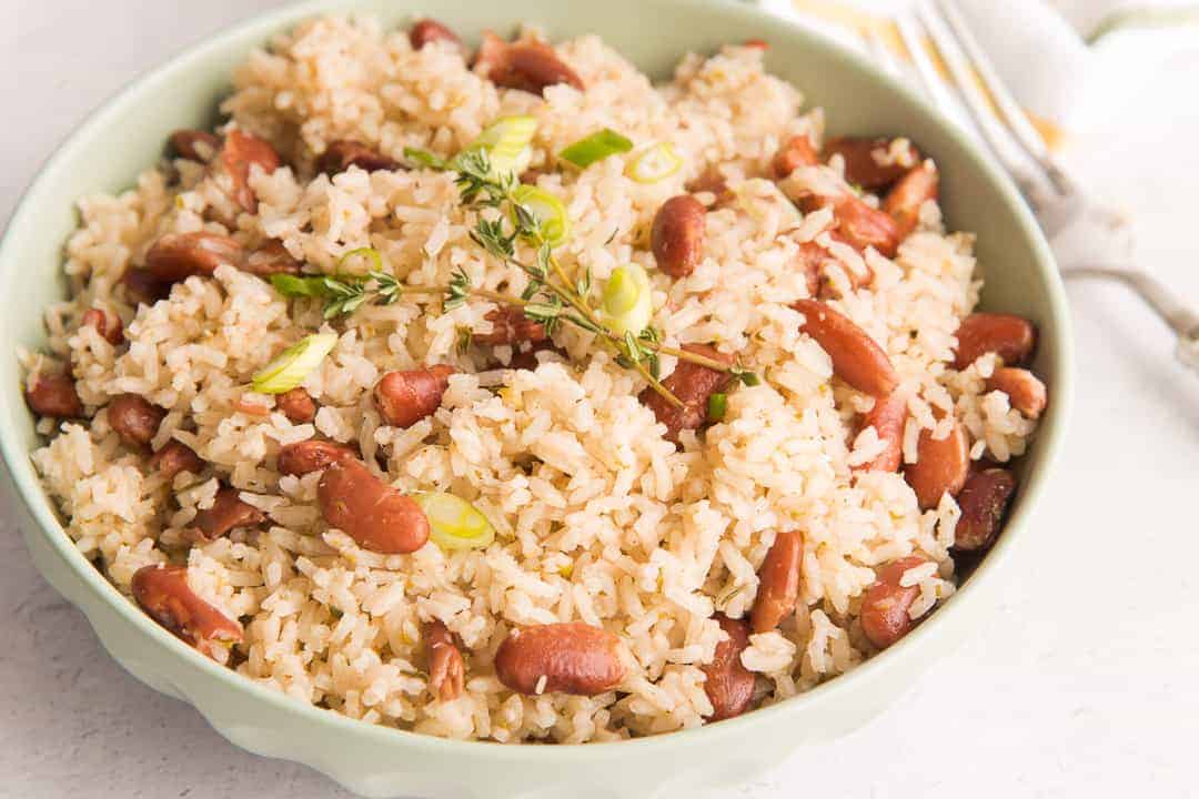 Jamaican-Inspired Rice + Peas